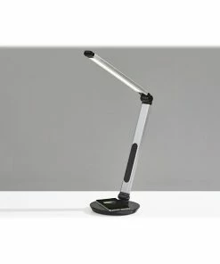 Desk Lamps Simplee Adesso Rodney AdessoCharge LED Desk Lamp, 26.5", Matte Silver/Glossy Black (SL4900-22) 8 Desk Lamps Simplee Adesso Rodney AdessoCharge LED Desk Lamp, 26.5", Matte Silver/Glossy Black (SL4900-22) -ADESSO-shop sp106467706 s7