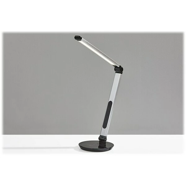 Desk Lamps Simplee Adesso Rodney AdessoCharge LED Desk Lamp, 26.5", Matte Silver/Glossy Black (SL4900-22) 6 Desk Lamps Simplee Adesso Rodney AdessoCharge LED Desk Lamp, 26.5", Matte Silver/Glossy Black (SL4900-22) - Image 4