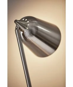 Floor Lamps Adesso Malcolm 57.5"H Brushed Steel Floor Lamp With Cone Shades (3237-22) 7 Floor Lamps Adesso Malcolm 57.5"H Brushed Steel Floor Lamp With Cone Shades (3237-22) -ADESSO-shop sp108082831 s7