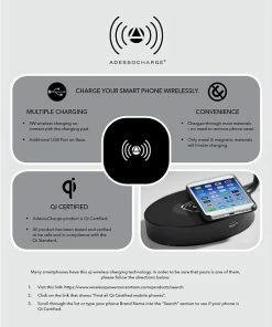 Desk Lamps Simplee Adesso Rodney AdessoCharge LED Desk Lamp, 26.5", Walnut/Glossy Black (SL4900-15) -ADESSO-shop sp108083001 s7