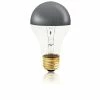 LED Lightbulbs Bulbrite Incandescent (INC) A19 60W Dimmable Half Chrome 2700K Warm White Light Bulb, 8 Pack (712160)