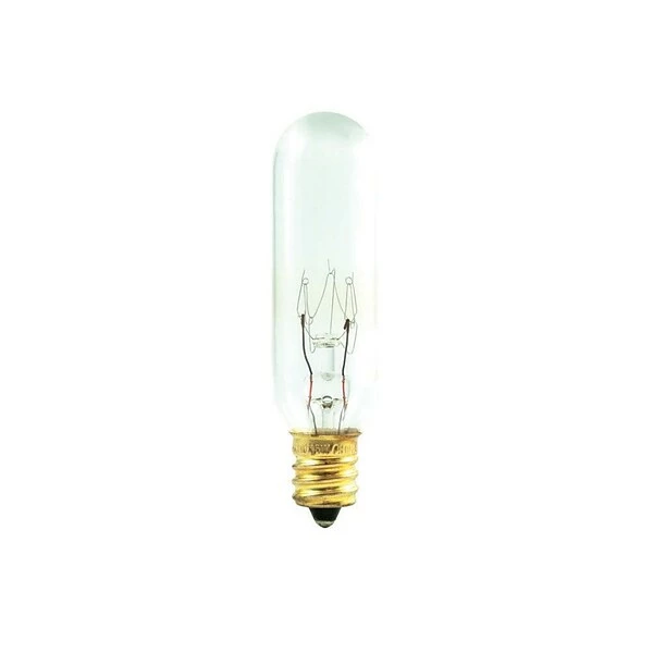 LED Lightbulbs Bulbrite Incandescent (INC) T6 15W Dimmable Clear 2700K Warm White Light Bulb, 25 Pack (707115) 3 LED Lightbulbs Bulbrite Incandescent (INC) T6 15W Dimmable Clear 2700K Warm White Light Bulb, 25 Pack (707115)