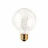 LED Lightbulbs Bulbrite Incandescent (INC) G25 40W Dimmable Clear 2700K Warm White Light Bulb, 24 Pack (393104)