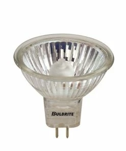 LED Lightbulbs Bulbrite Halogen MR16 50W Dimmable 2900K Soft White 36D Light Bulb, 6 Pack (620050)