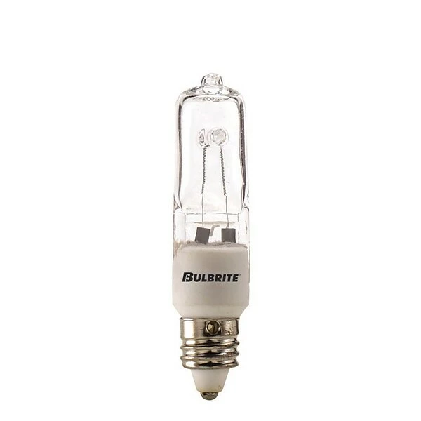 LED Lightbulbs Bulbrite 50 Watt Dimmable Clear T4 Mini-Candelabra (E11) Halogen Light Bulbs, 5/Pack(860796) 3 LED Lightbulbs Bulbrite 50 Watt Dimmable Clear T4 Mini-Candelabra (E11) Halogen Light Bulbs, 5/Pack(860796)