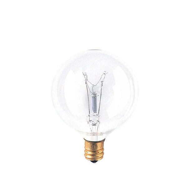 LED Lightbulbs Bulbrite Incandescent (INC) G16.5 40W Dimmable Clear 2700K Warm White Light Bulb, 40 Pack (391140) 3 LED Lightbulbs Bulbrite Incandescent (INC) G16.5 40W Dimmable Clear 2700K Warm White Light Bulb, 40 Pack (391140)