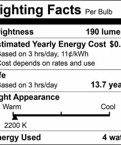 LED Lightbulbs Bulbrite Halogen T4 35W Dimmable Clear 2900K Soft White Light Bulb, 5 Pack (654035)