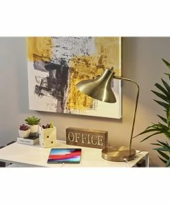 Desk Lamps Simplee Adesso Cleo Interchangeable Desk Lamp, 19", Antique Brass (SL4919-21) -ADESSO-shop sp134588452 s7