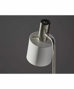 Desk Lamps Adesso Emmett Incandescent Desk Lamp, 23.25", Brushed Steel/Matte White (3158-02) 10 Desk Lamps Adesso Emmett Incandescent Desk Lamp, 23.25", Brushed Steel/Matte White (3158-02) -ADESSO-shop sp134588456 s7