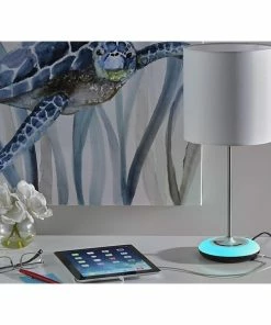 Table Lamps Simplee Adesso Mia Color Changing Interchangeable Table Lamp, White/Brushed Steel (SL4905-02) 14 Table Lamps Simplee Adesso Mia Color Changing Interchangeable Table Lamp, White/Brushed Steel (SL4905-02) -ADESSO-shop sp134588466 s7