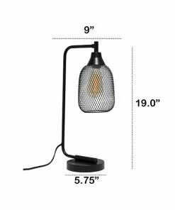 Desk Lamps Lalia Home Studio Loft Incandescent Desk Lamp, 19", Matte Black (LHD-2000-BK) 11 Desk Lamps Lalia Home Studio Loft Incandescent Desk Lamp, 19", Matte Black (LHD-2000-BK) -ADESSO-shop sp144158511 s7
