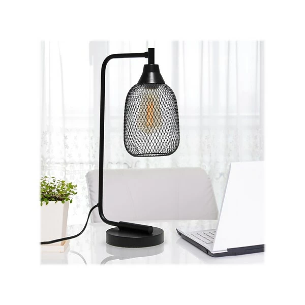Desk Lamps Lalia Home Studio Loft Incandescent Desk Lamp, 19", Matte Black (LHD-2000-BK) 8 Desk Lamps Lalia Home Studio Loft Incandescent Desk Lamp, 19", Matte Black (LHD-2000-BK) - Image 6