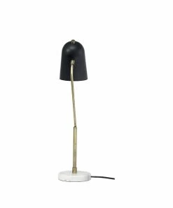 Desk Lamps Lalia Home Studio Loft Incandescent Desk Lamp, 24", Antique Brass/Matte Black/Marble White (LHD-5058-AB) -ADESSO-shop sp144158570 s7