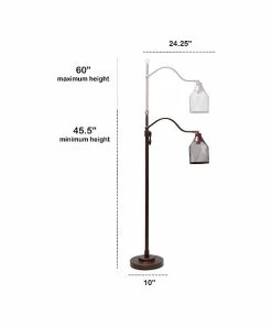 Floor Lamps Lalia Home Studio Loft 60" Red Bronze Floor Lamp With Cylindrical Shade (LHF-5020-RB) 15 Floor Lamps Lalia Home Studio Loft 60" Red Bronze Floor Lamp With Cylindrical Shade (LHF-5020-RB) -ADESSO-shop sp144158583 s7