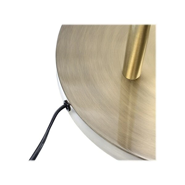 Floor Lamps Lalia Home Barnlitt 64" Antique Brass Floor Lamp With Round Cage Shade (LHF-5022-AB) 5 Floor Lamps Lalia Home Barnlitt 64" Antique Brass Floor Lamp With Round Cage Shade (LHF-5022-AB) - Image 3