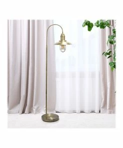 Floor Lamps Lalia Home Barnlitt 64" Antique Brass Floor Lamp With Round Cage Shade (LHF-5022-AB) 13 Floor Lamps Lalia Home Barnlitt 64" Antique Brass Floor Lamp With Round Cage Shade (LHF-5022-AB) -ADESSO-shop sp144158599 s7