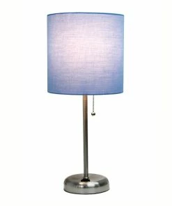 Table Lamps Limelights Incandescent Table Lamp, Blue (LT2024-BLU)