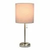 Table Lamps Limelights Incandescent Table Lamp, Grey (LT2024-GRY)