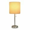 Table Lamps Limelights Incandescent Table Lamp, Tan (LT2024-TAN) -ADESSO-shop sp15495643 s7