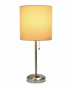 Table Lamps Limelights Incandescent Table Lamp, Tan (LT2024-TAN)
