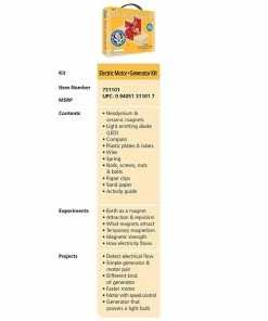 Assorted Publishers Dowling Magnets Electric Motor/Generator Kit -ADESSO-shop sp170496075 s7