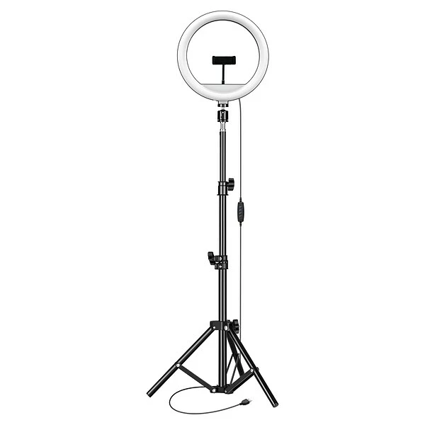 Cell Phone Tools & Accessories Supersonic PRO Live Stream 12-Inch LED Selfie RGB Ring Light With Floor Stand (SC-2230RGB) 3 Cell Phone Tools & Accessories Supersonic PRO Live Stream 12-Inch LED Selfie RGB Ring Light With Floor Stand (SC-2230RGB) - Image 2