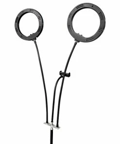 Cell Phone Tools & Accessories Supersonic PRO Live Stream Double 8" LED Selfie RGB Ring Light With Tripod Stand (SC-2710SR) -ADESSO-shop sp173965107 s7