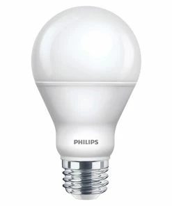 Light Bulbs Philips LED A19 9W 5000K Dimmable Lightbulbs Pack Of 6 (479451)