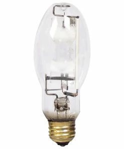 Light Bulbs Philips High Pressure Sodium Clear BD17 50 Watt Bulb Medium Base, Pack Of 12 (467308)