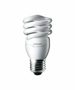 Standard Lightbulb Philips Energy Saver 13 Watts Daylight Compact Fluorescent (CFL) Bulb, 4/Carton (420091)