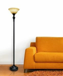 Floor Lamps Elegant Designs Incandescent Floor Lamp, Restoration Bronze (LF2001-RBZ) -ADESSO-shop sp5064584 s7
