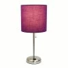 Table Lamps LimeLights Incandescent Table Lamp, Purple (LT2024-PRP) 1 Table Lamps LimeLights Incandescent Table Lamp, Purple (LT2024-PRP) -ADESSO-shop sp5064761 s7