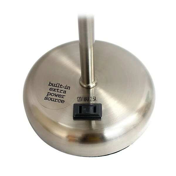 Table Lamps LimeLights Charging Table Lamp, White (LT2024-WHT) 4 Table Lamps LimeLights Charging Table Lamp, White (LT2024-WHT) - Image 2