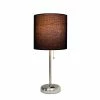 Table Lamps LimeLights Charging Table Lamp, Black (LT2024-BLK) 2 Table Lamps LimeLights Charging Table Lamp, Black (LT2024-BLK) -ADESSO-shop sp5265135 s7