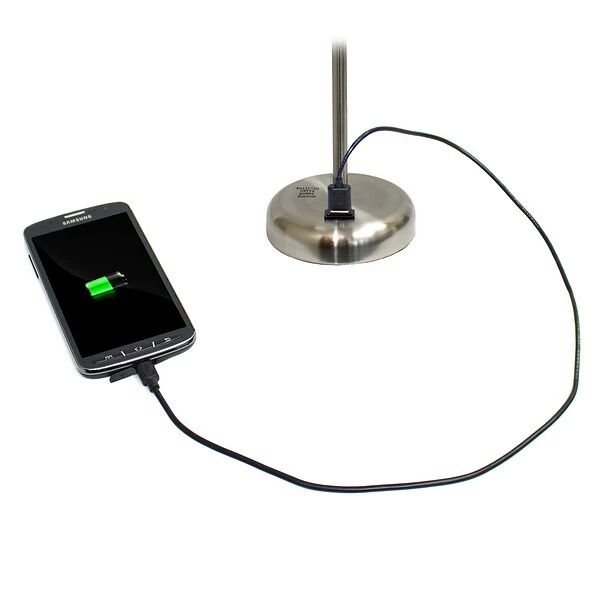 Table Lamps LimeLights Charging Table Lamp, Black (LT2024-BLK) 5 Table Lamps LimeLights Charging Table Lamp, Black (LT2024-BLK) - Image 3