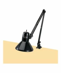 Desk Lamps V-Light Compact Fluorescent (CFL) Desk Lamp, 34", Black (CAEN804BR)