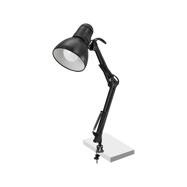 Desk Lamps V-Light Compact Fluorescent (CFL) Desk Lamp, 22", Black (CAVS01116SETB) 4 Desk Lamps V-Light Compact Fluorescent (CFL) Desk Lamp, 22", Black (CAVS01116SETB) - Image 2