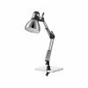 Desk Lamps V-Light Incandescent Desk Lamp, 22"H, Nickel (VS01116SETB)