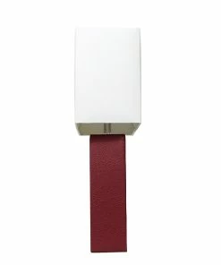 Table Lamps Elegant Designs Incandescent Leather Table Lamp, Red (LT1025-RED) -ADESSO-shop sp58025500 s7