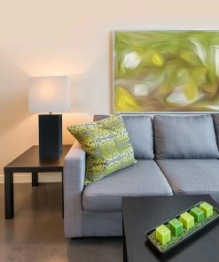 Table Lamps Elegant Designs Incandescent Leather Table Lamp, Black (LT1025-BLK) -ADESSO-shop sp58026879 s7