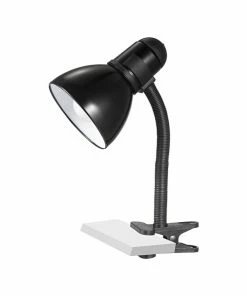 Desk Lamps V-Light Incandescent Desk Lamp, 14", Black (VS571213B)