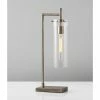 Adesso Home Desk Lamps Adesso® Dalton Incandescent Table Lamp, 24"H, Antique Brass With Clear Glass Shade (3852-21) 1 Adesso Home Desk Lamps Adesso® Dalton Incandescent Table Lamp, 24"H, Antique Brass With Clear Glass Shade (3852-21) -ADESSO-shop sp95800755 s7