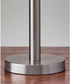 Adesso Home Table Lamps Adesso® Boulevard 28"H Incandescent Table Lamp, Brushed Steel (4066-22) 7 Adesso Home Table Lamps Adesso® Boulevard 28"H Incandescent Table Lamp, Brushed Steel (4066-22) -ADESSO-shop sp97001173 s7