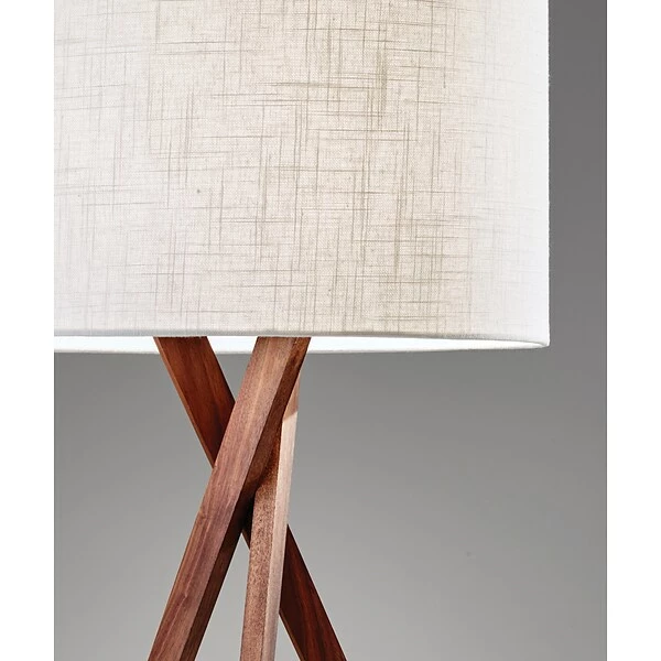 Adesso Home Table Lamps Adesso® Brooklyn 29.5"H Incandescent Table Lamp, Walnut ( 3226-15) 5 Adesso Home Table Lamps Adesso® Brooklyn 29.5"H Incandescent Table Lamp, Walnut ( 3226-15) - Image 3